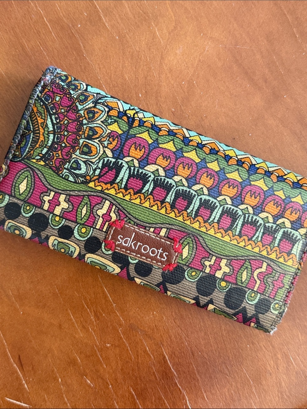 Sacroots Patterned Envelope Wallet - Picture 8 of 11